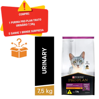 Purina Pro Plan Trato Urinário Ração Para Gatos 7,5kg + 1 Brinde Surpresa ENVIO IMEDIATO