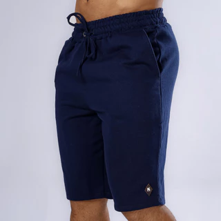 Bermuda Short Moletom Masculina Básica Academia Esporte Ciclista Confortável Conforto Corrida