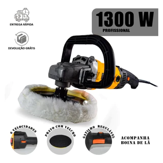 Politriz Angular Automotiva 7pol 1300w Nakasaki Profissional