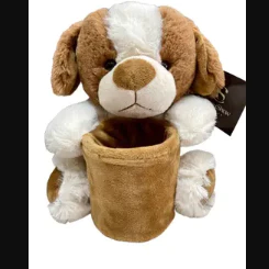 Pelúcia Cachorro com Pote Cacau Show em Oferta na Shopee