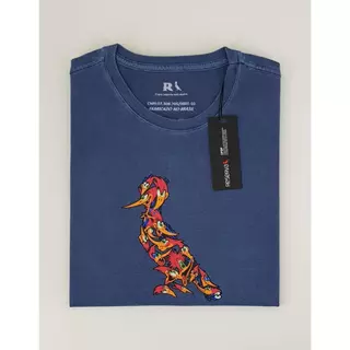 Camiseta Masculina Luxo Básica/ Estampada Desconto Incrível