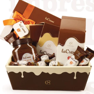Kit para Presente Cesta de Chocolates LaCreme Cacau Show em Oferta na Shopee