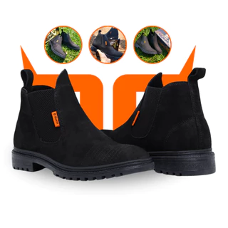 Bota Botina Country Vaquejada Masculino & Feminino - BLACK HORSE