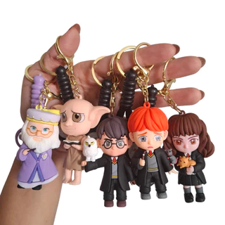 Chaveiro Harry Potter Emborrachado 3D Geek Grande Para Chave Mochila Carro Moto