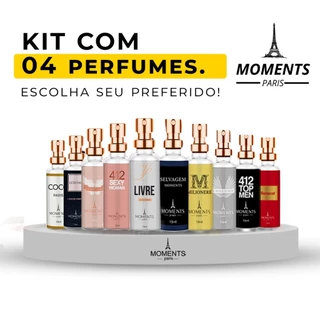 PERFUME MOMENTES PARIS 15ML ALTA QUALIDADE E FIXAÇÃO PERUME DE BOLSO MASCULINO E FEMININO
