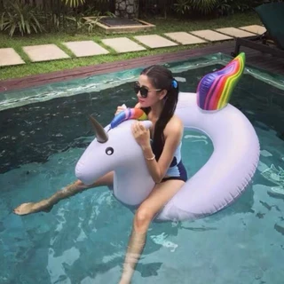 Boia Unicórnio Grande Pezinho Bichinhos Inflável Piscina Verão 120cm  Multineos em Oferta na Shopee