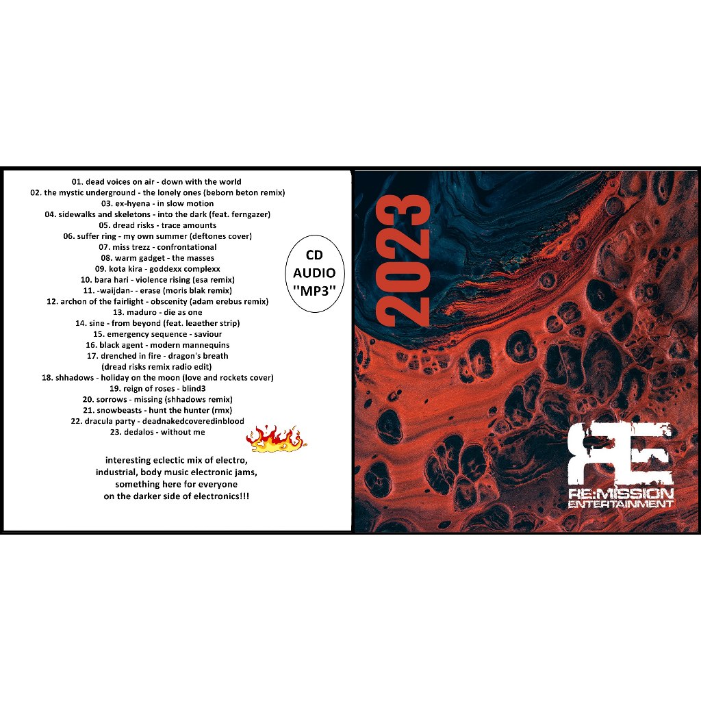 Re-Mission Entertainment Label Compilation (ELECTRO, IND, EBM) | Shopee ...