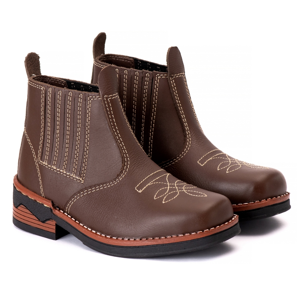 Botina Infantil Bota Country Rodeio Festa Junina Do 21 Ao 38 | Shopee ...