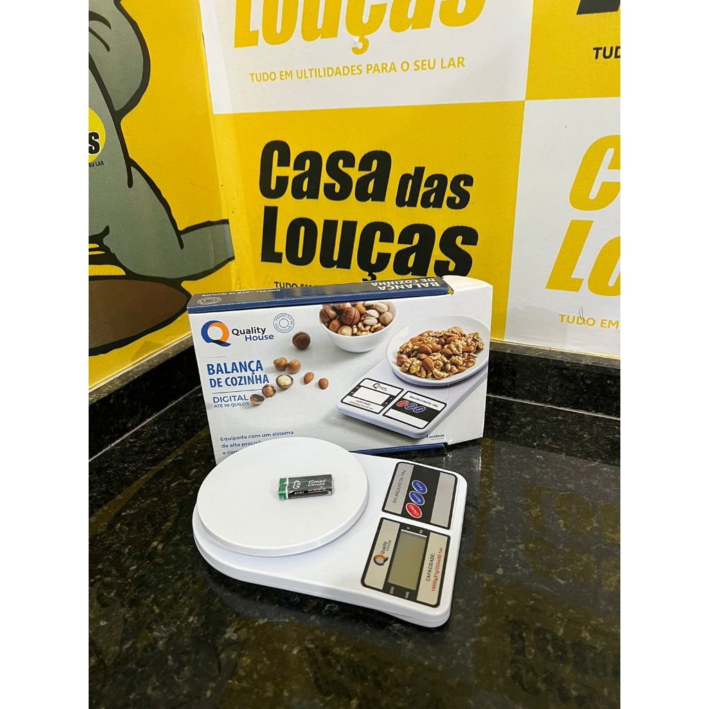 Balança Digital Cozinha Comida Precisão 3g a 10kg | Shopee Brasil