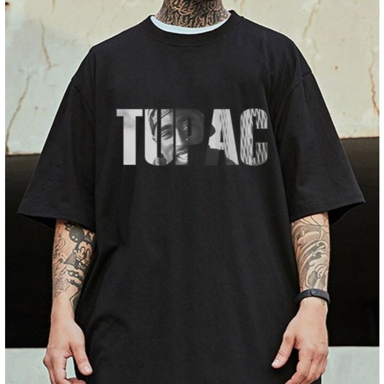 Camiseta Oversized Rua Tupac Tshirt