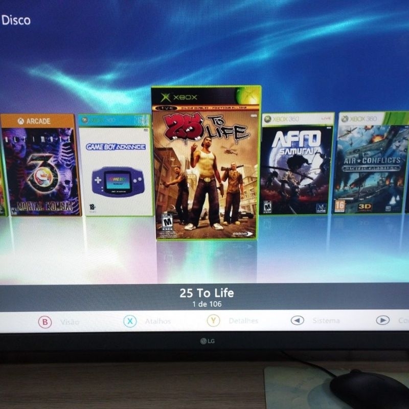 jogos xbox HD interno 1 tb gigas xbox 360 RGH Shopee Brasil