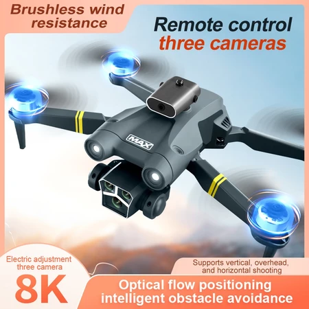 2024 Mini4 Drone 4CH 5g Wifi Fpv Dual Câmara HD Drone Remoto Campismo Aventura Ar livre Filmagem