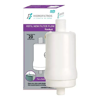 Refil Compacto New Filter Flow Hidrofiltros em Oferta na Shopee