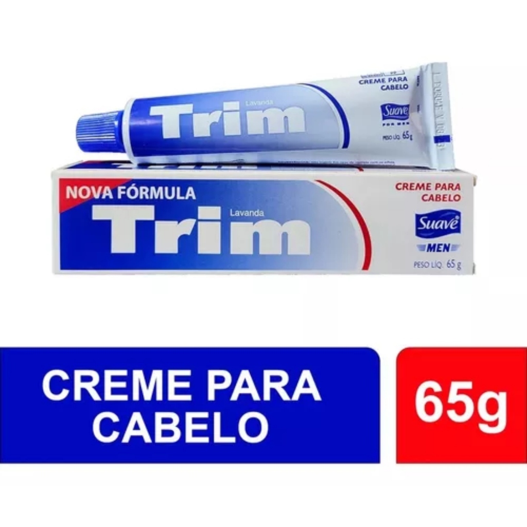 Creme Hidratante Para Cabelo Trim com 65g | Shopee Brasil