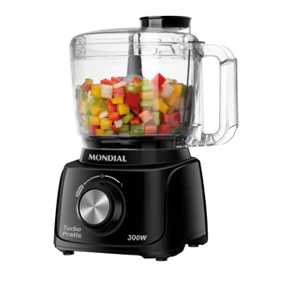 Miniprocessador de Alimentos Turbo Pratic Mondial MP-16 300w 110v
