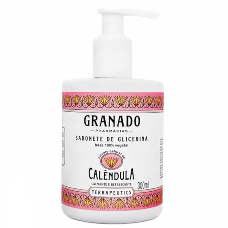 Sabonete Liquido de Glicerina Calendula Granado 300ml | Shopee Brasil