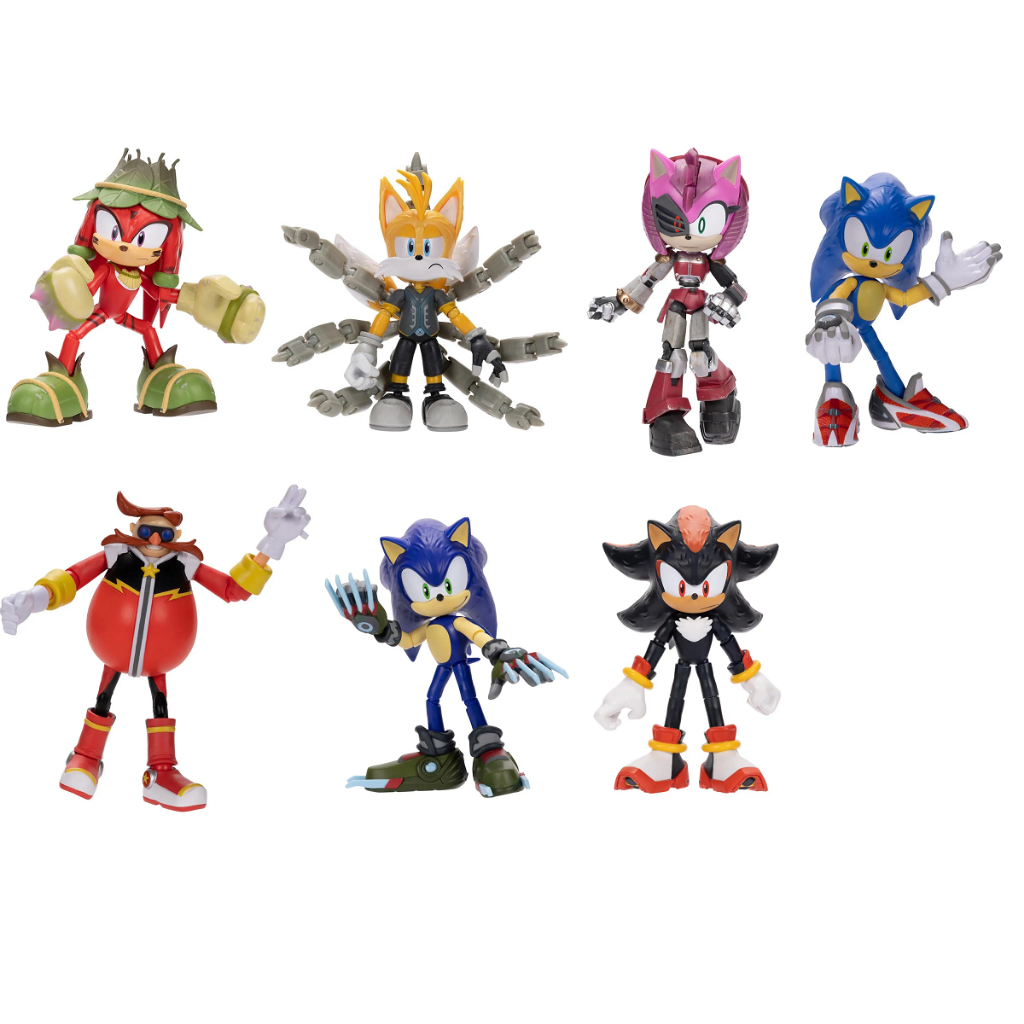 Boneco Articulado Sonic Prime de 13cm - Sunny Brinquedos