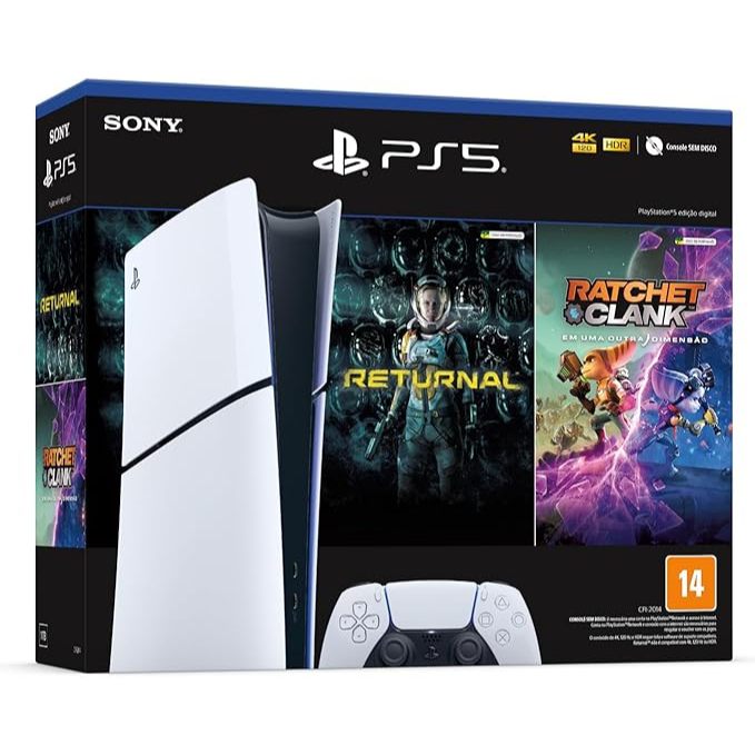 Playstation 5 Slim Digital Bundle Returnal + Ratchet & Clank