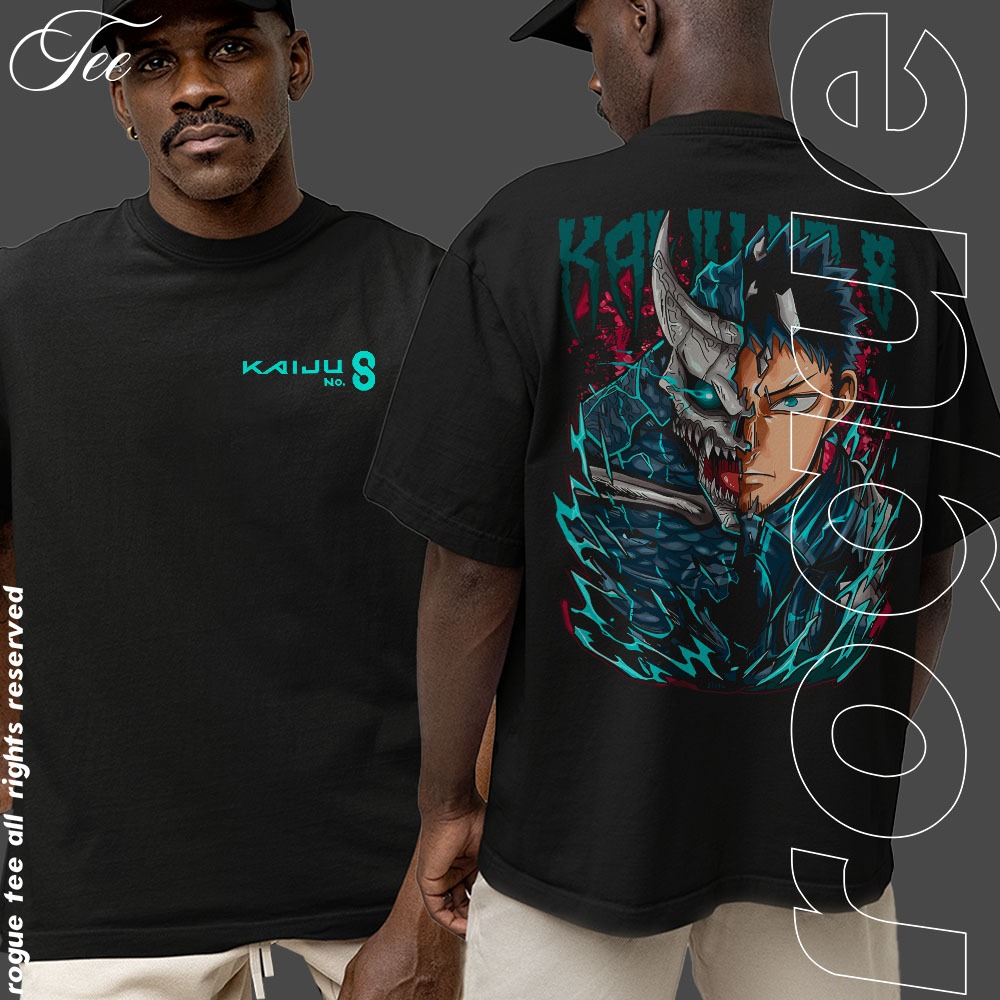 Camiseta Basica e OVERSIZED Kaiju No 8 Kafka Hibino Defense Force
