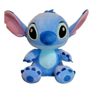 Boneco de pelúcia Disney's Lilo & Stitch Stitch de 22 cm Azul Presente Dia Das Crianças Natal