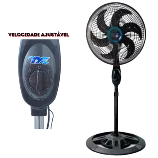 Ventilador De Coluna Turbo Com 6 Pás 40 Cm De Diâmetro 110V OU 220V