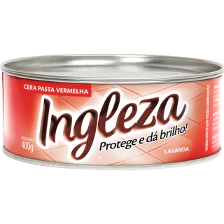 Cera em Pasta Vermelha INGLEZA 400g