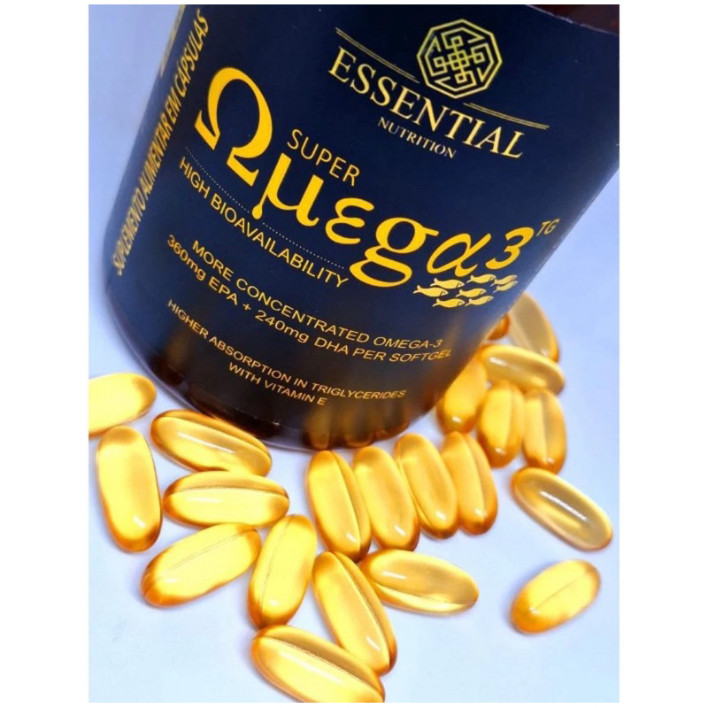 Super Ômega 3 Essential Nutrition 1000Tg 180 Cápsulas