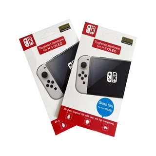 Kit 2 Peliculas Vidro Temperado Resistente 9h Proteção Compatível Tela Visor Nintendo Switch Oled