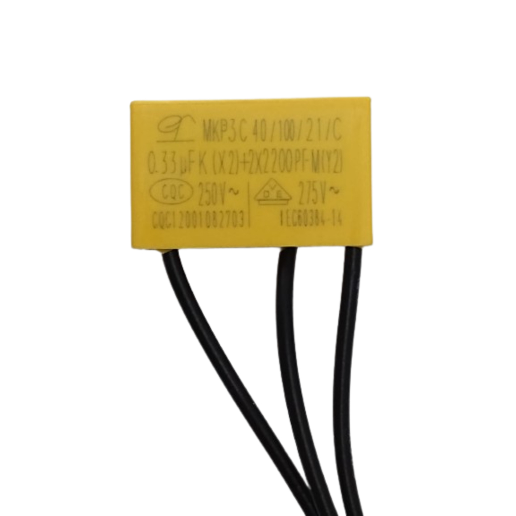 3 Condensatori A Film Vishay/BC 0.33uF 330nF 400V 10% &ndash; Serie MKT468, Originali