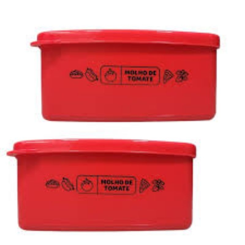 Tupperware 2 jeitosinho Molho de Tomate 400ml cada PROMOÇÃO | Shopee Brasil