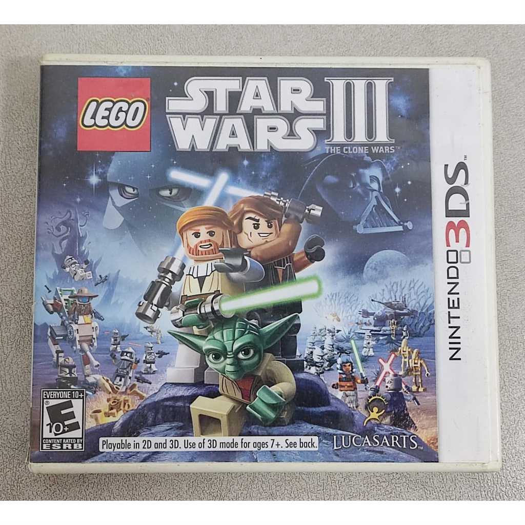 Lego star wars iii the clone wars 3ds discount