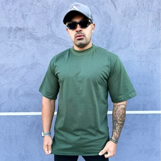 Camiseta Oversized Camisa 100% Algodão Fio 30.1