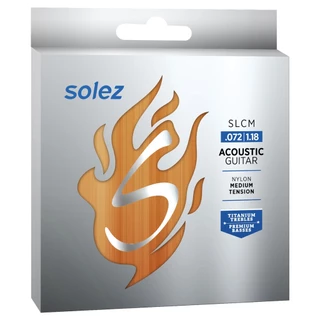 Encordoamento para Violão Solez 6 cordas Nylon