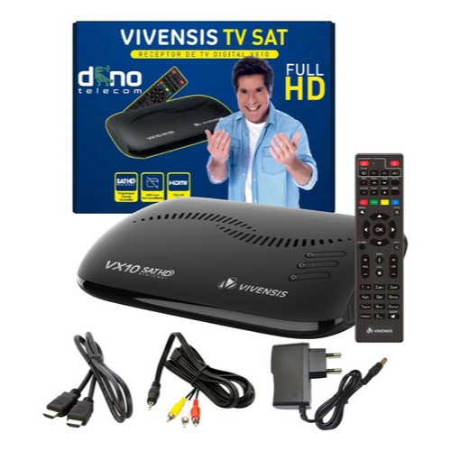Kit 20 Receptor Digital Vivensis Vx10 Tv Sat Hd Ku 5g | Shopee Brasil
