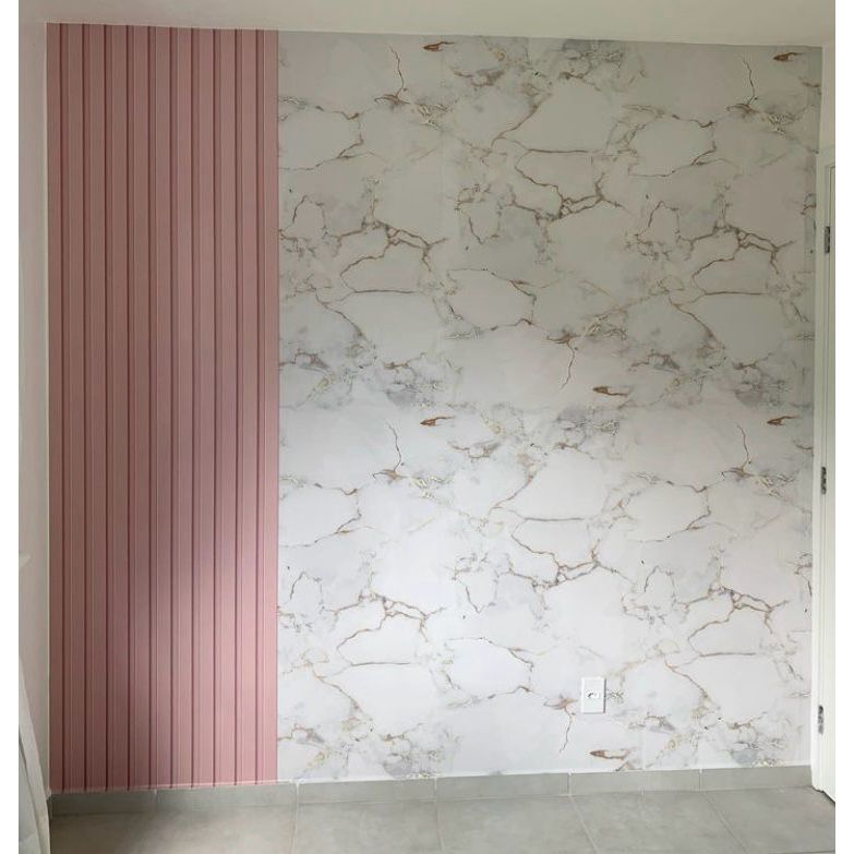 Adesivo De Parede ROSEROSA - Moldura Mármore PVC 9,5cm X 40,5m