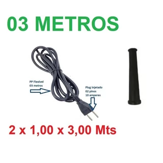 Cabo De Força Elétrico 3 Metros Serra Mármore Makita Todas em Oferta na Shopee