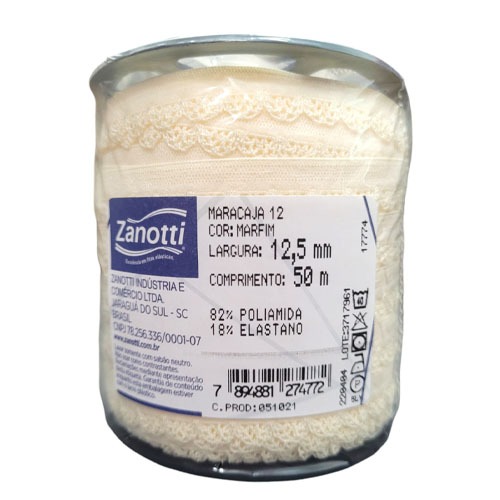 Maracajá Elástico Zanotti para decorar rolo 50 metros | Shopee Brasil