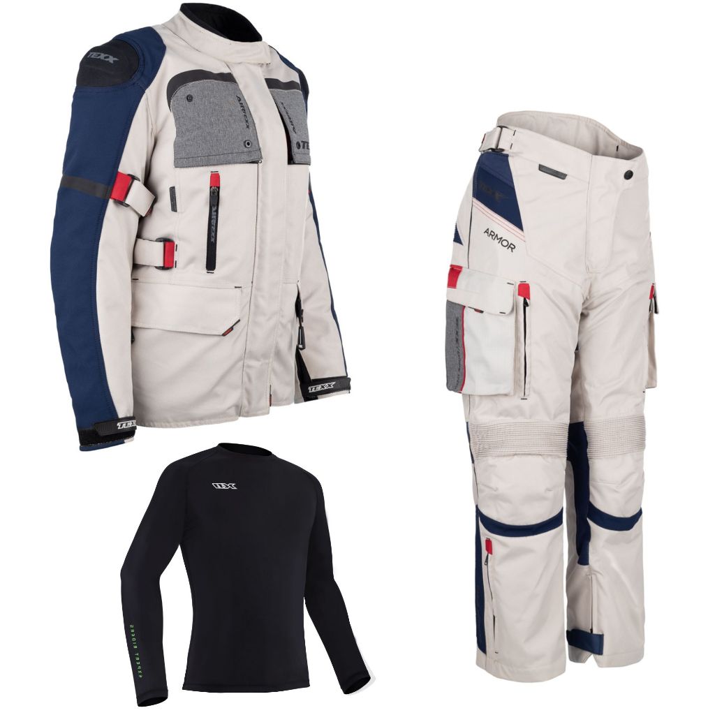 Jaqueta Feminina Texx Armor Conjunto Parca Com Calça