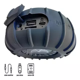 Caixa de som Bluetooth A Prova D'água Resistente à Respingos d’ água Portátil