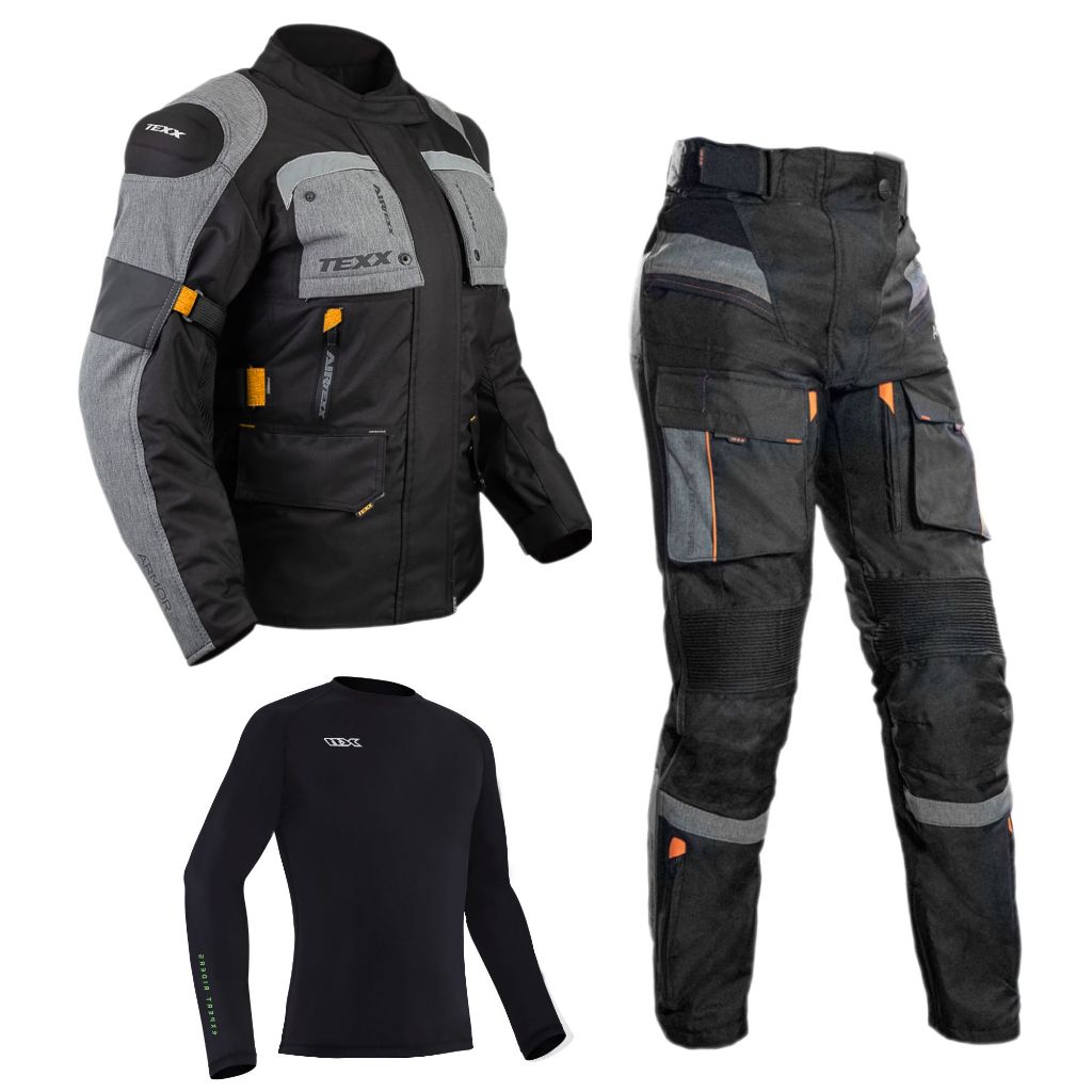 Jaqueta Feminina Texx Armor Conjunto Parca Com Calça