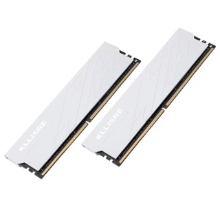 Memória Ram Kllisre 32GB (2X16) 3200Mhz DDR4 Branca Sem RGB