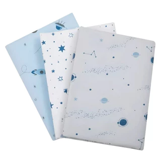 Cueiro Estampado Flanelado Bebê Kit 3 Unidades Manta Charutinho 100x80cm Papi em Oferta na Shopee