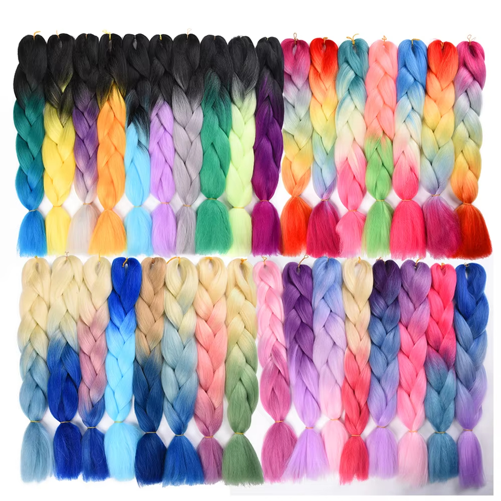 Kit 4*399G Cabelo Jumbo Preto Jumbão Super Braid | Shopee Brasil