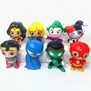 Burger King Coleção Liga da Justiça DC 2024 Bonecos LACRADOS (Selecione o seu)