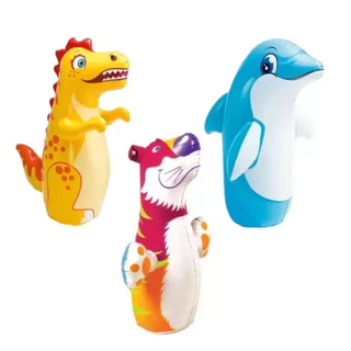 Boneco Inflável João bobo varios Personagens.