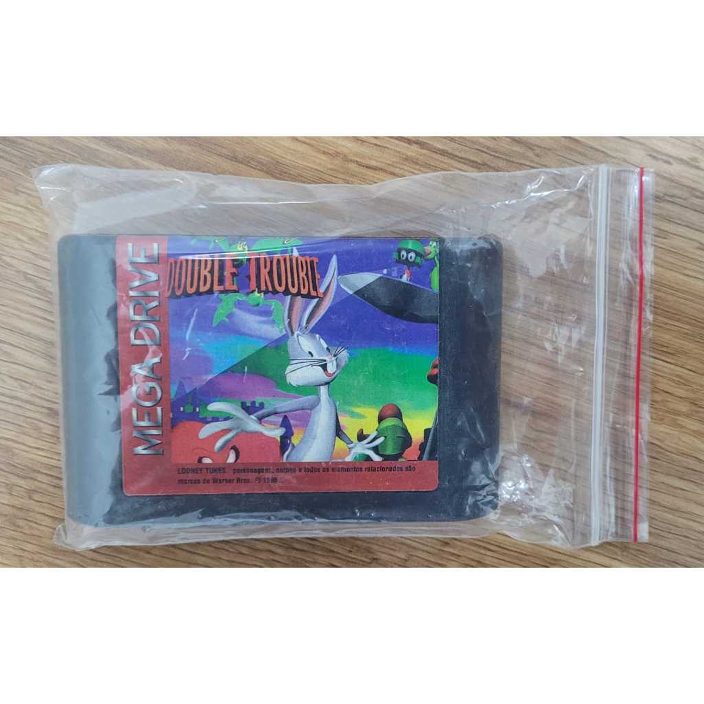 Jogo Pernalonga Bugs Bunny In Double Trouble Original Mega Drive ...