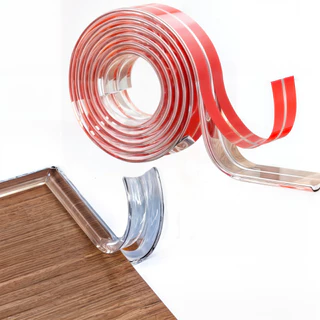 Fita Adesiva Protetor de Quina Borda Silicone Berço Móveis Mesas cantos em Oferta na Shopee