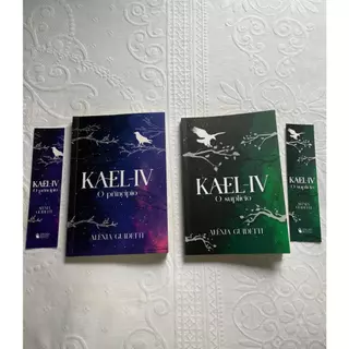 Kit Com 2 Livros Kael-iv, Contendo Volume 1 - Kael-iv O, Princípio E Volume 2 - Kael-iv O, Suplício