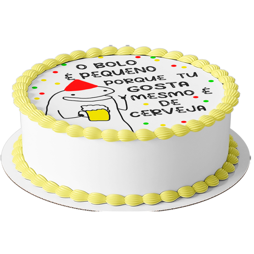 Papel arroz comestível redondo 20 cm diâmetro Flork bento o 