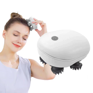 Massageador Elétrico Pequeno Portátil para Couro Cabeludo Ombro Pescoço em Oferta na Shopee